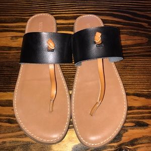 Merona 2 color slip on shoes